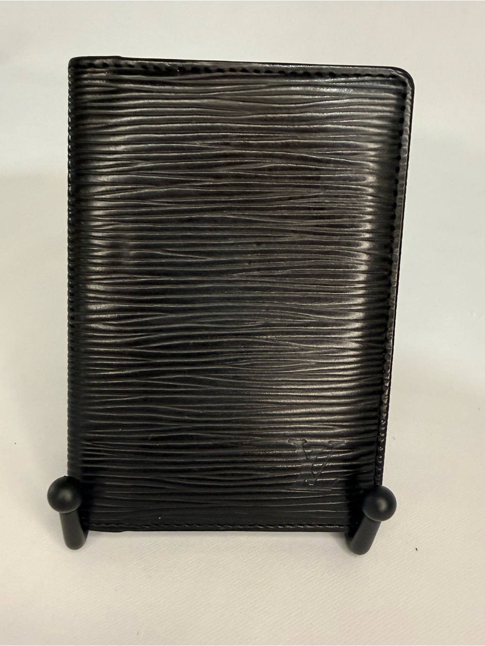 Louis Vuitton Black Epi Leather Card Holder